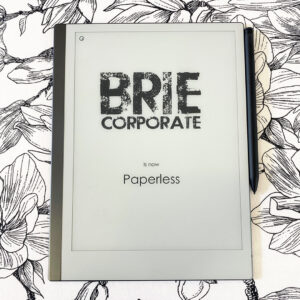 BRIE Corporate operates as a paperless office, reducing waste through digital workflows and sustainable business practices.